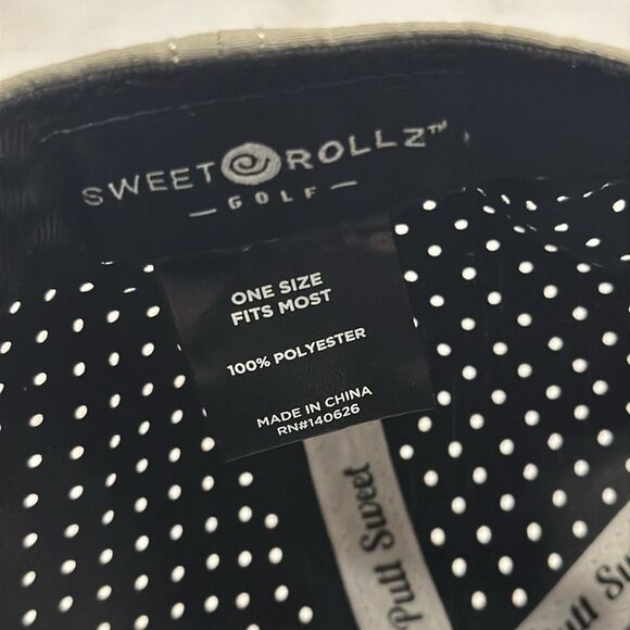 Sweet Rollz gray Elephant Athletic Golf Hat lightweight performance wear - Picture 7 of 8